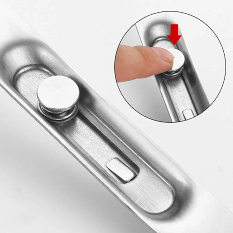 Description Picture 5 of item2pcs 4 Inch Stainless Steel Safety  Door Bolt Security Guard Door Latch Sliding Door Lock Bathroom Bolt Dust Proof Hardware