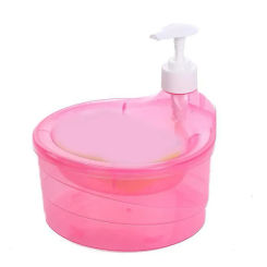 Premium Design Kitchen Soap Dispenser Dish Brush Included High Capacity Up to 1000ml High capacity Cleaning Tool