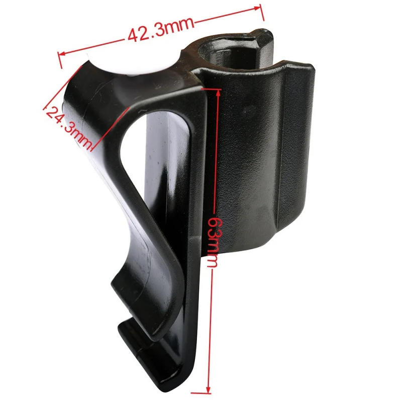 Description Picture 3 of itemGolf Club Bag Clips On Putter Clamp Holder Organizer Value Durable Plastic Black Putting Clip Golf Accessories For Men And Women