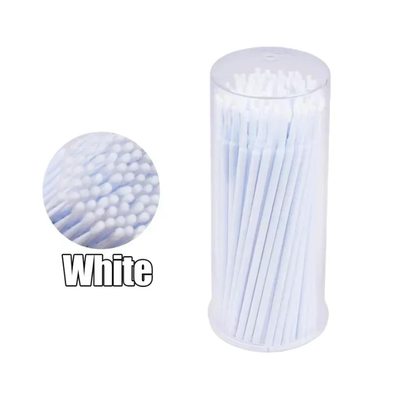 Description Picture 4 of itemApplicator Lashes Disposable Handle 100 Pcs Microbrush Mascara Wands Micro Brush Brushes Eyelash Extension Makeup Tools