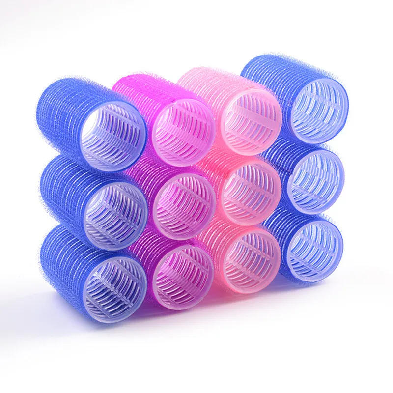 Description Picture 5 of item6pcs Self-Grip Hair Rollers Heatless Hair Curlers No Heat Hair Bangs Volume Self-adhesive Hook & Loop DIY Styling Tools