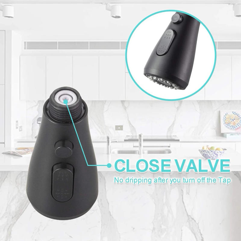 Description Picture 6 of itemABS Nozzle Sink Pull Out Sprayer Mixer Head Kitchen Faucet Spray Head 1/2 In Kitchen Basin Taps Sprayer Spout Bathroom Accessory