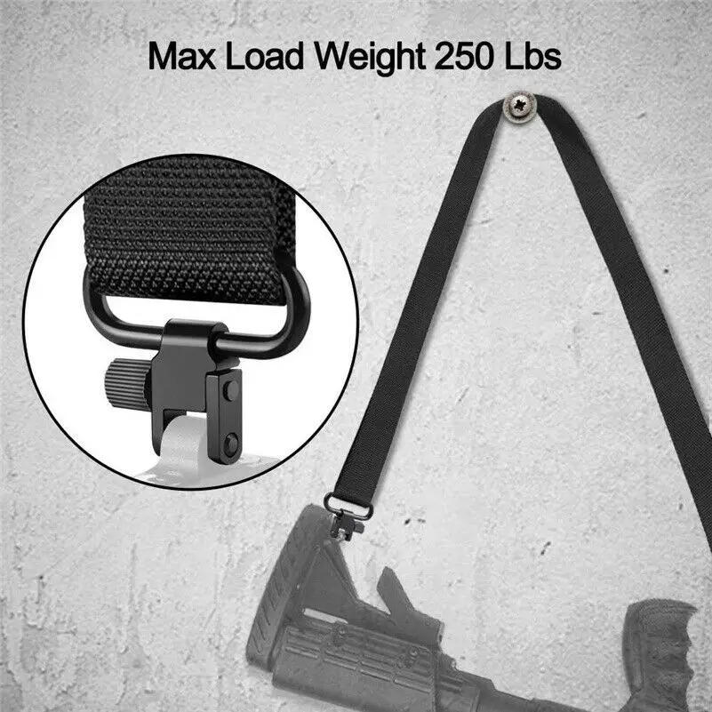 Description Picture 6 of itemQD Sling Swivel Two Point Sling Strap Belt Buckle Mlok Quick Detachable Gun Mount Ring Outdoor Rifle Hunting Ar15 Accessories