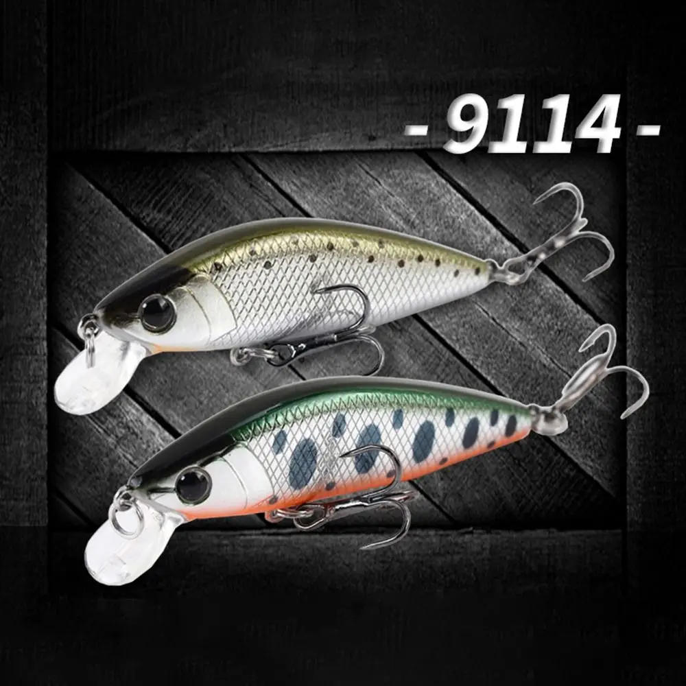 Description Picture 5 of itemMini Minnow Sinking Fishing Lures 50mm 4.8g Pesca Peche INTRUDER TROUT Wobbler Hard Bait Señuelos De Rockfishing