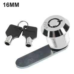 Closing Lever Mailbox Lock Box Locker Cabinet Mail Cam Lock Cylinder Cabinet Locker Door Cupboard Bright Chrome