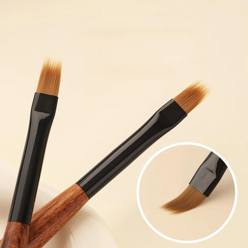 Description Picture 5 of itemGradient Nail Art Brush Acrylic Nail Ombre Pen UV Gel Brushes DIY Painting Drawing Flowers Nails Brush for Salon Manicure Tools