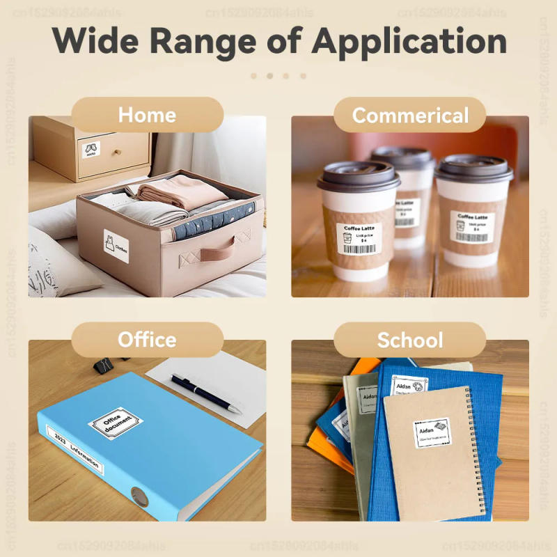 Description Picture 5 of itemPortable Mini Printer E210 Thermal Label Printer No Ink Printing Bluetooth Adhesive Sticker Labeling Machine for Phone Computer