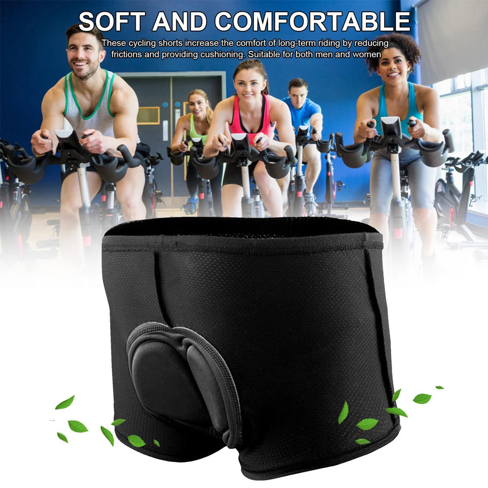 Description Picture 2 of item1Pcs Cycling Underwear for Men, 4D Gel Padded Bike Bicycle Shorts Cycle Biking Riding Undershorts MTB Mountain Brief