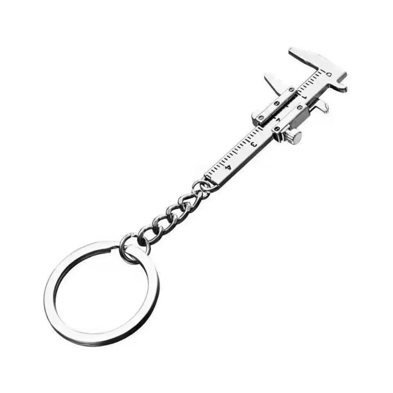 Description Picture 2 of itemMini Vernier Caliper Jewelry Small Pendant Measuring Tool Home Portable Small Calipers Keychain Creative Gift