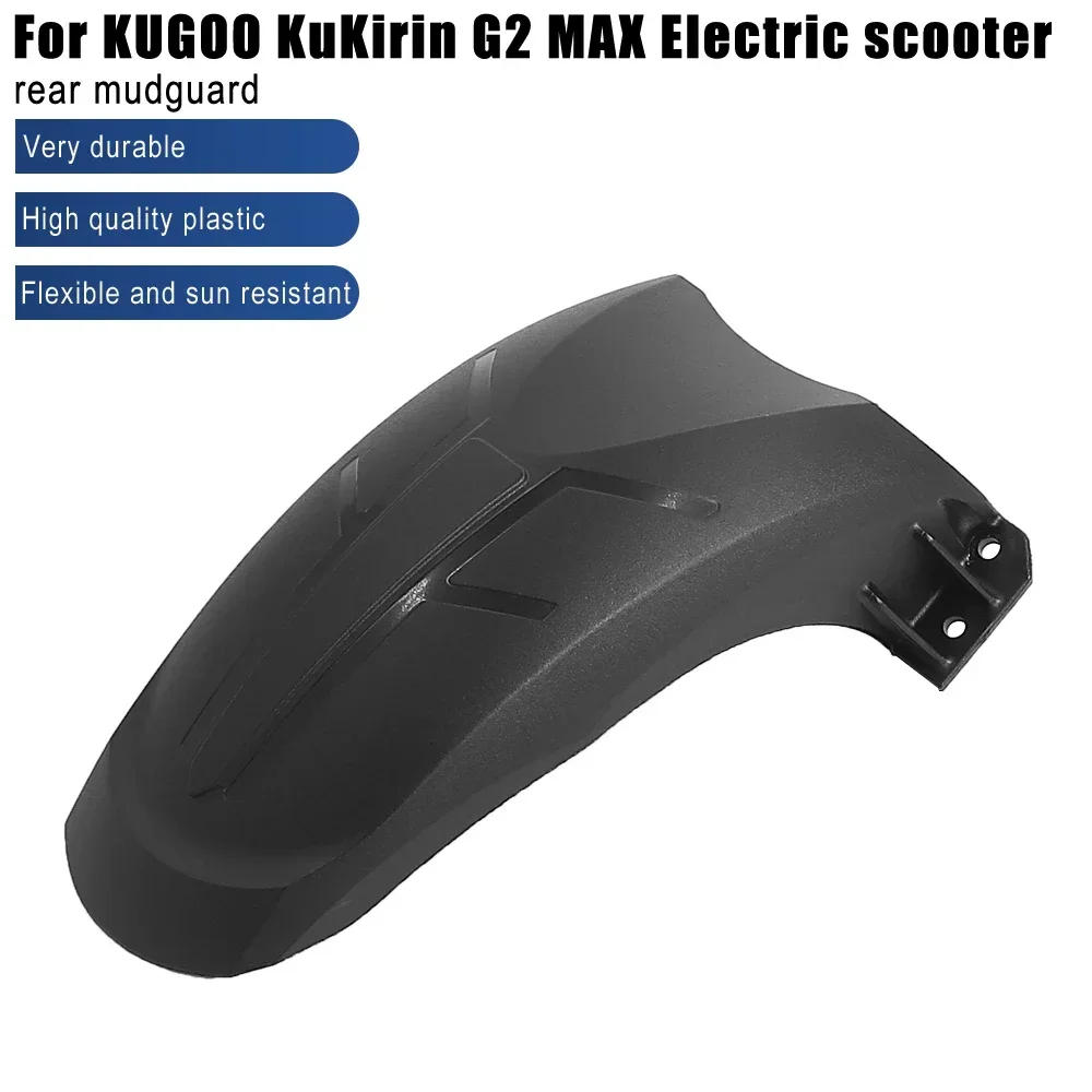 Description Picture 2 of itemElectric Scooter Durable Mudguard Parts for KUGOO KuKirin G2 MAX Kickscooter Rear Wheel Fender Rear Replacement Accessories