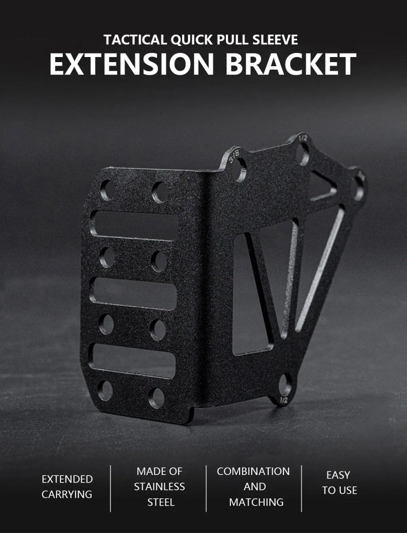 Description Picture 3 of itemTactical Pistol Holster Adapter QLS Extension Adapters Holsters Accessories NCPE Exten Tourniquet Front Mounting Platform