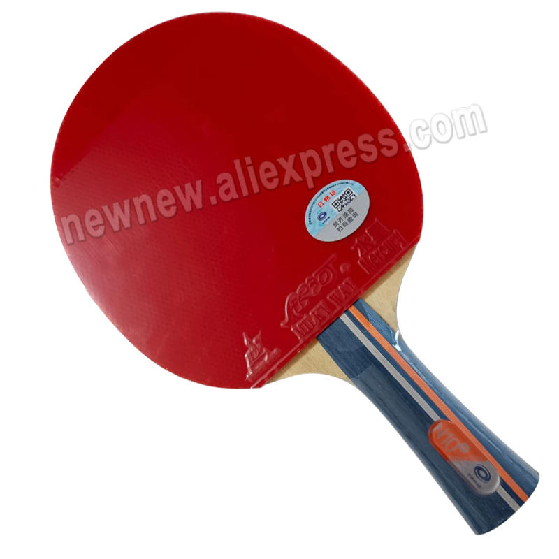 Description Picture 3 of itemPro Combo Racket Yinhe N10s N-10s Table Tennis blade with 2X Mercury II Mercury2 Mercury 2 Mercury-2 Pips-In PingPong Rubber