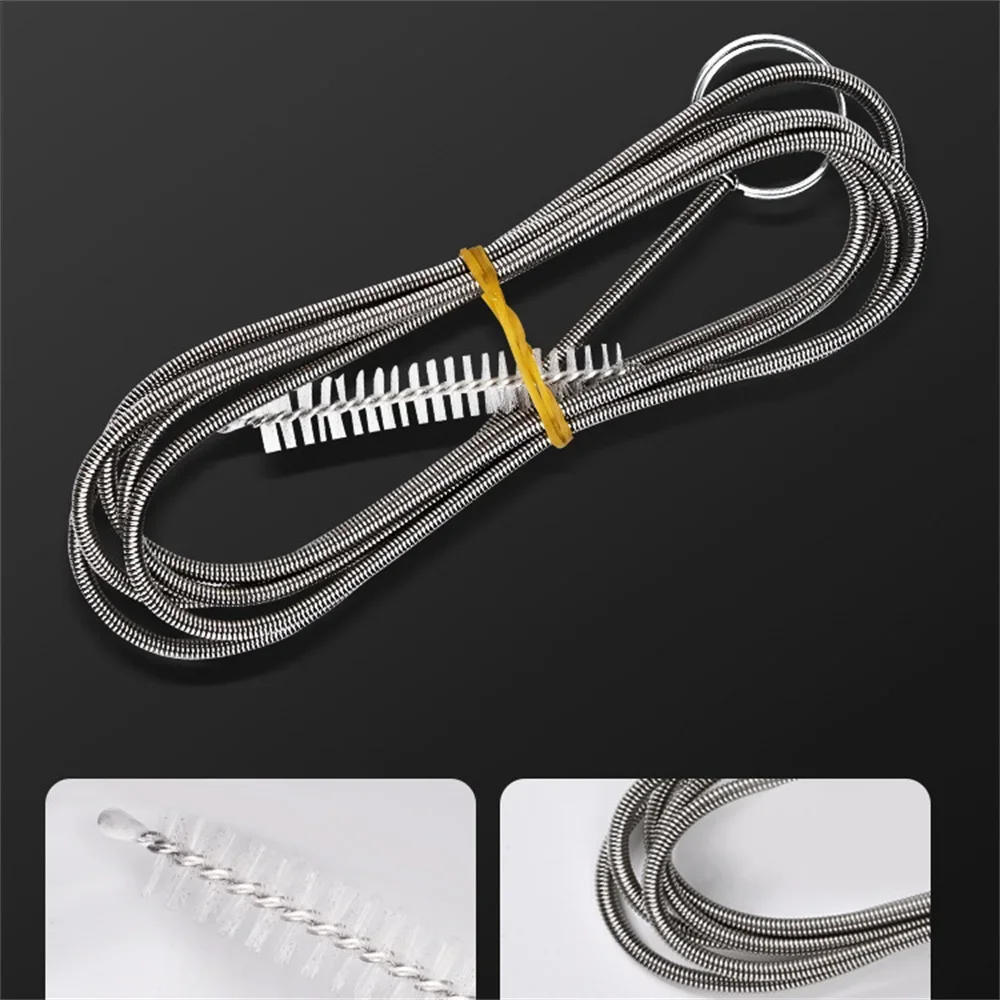Description Picture 5 of itemRefrigerator Drain Clean Brush Kit Wash Brush Suction Syringe 1.5M Hose Fridge Drain Hole Cleaner Stick Dredge Anti Clogging