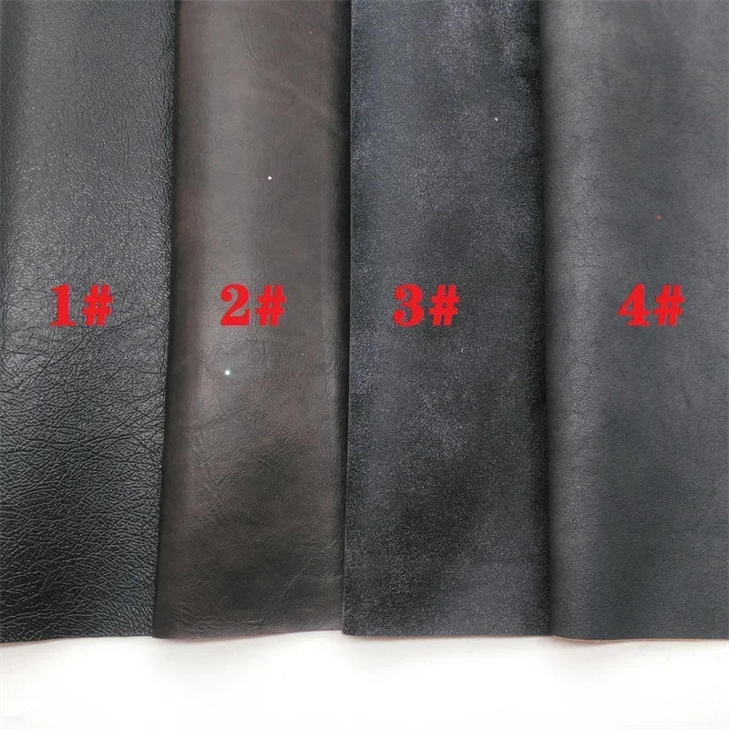 Description Picture 2 of itemVintage Two Tones Synthetic Faux Leather with Felt Backing Vinyl Fabric For Bows Earrings DIY 21X29CM FZ284