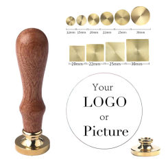 Custom Stamps Metal Stamps Wax Seals Stamps Customize Your Own Logo Replaceable Handles Invitation Stamps Christmas Gift Stamps