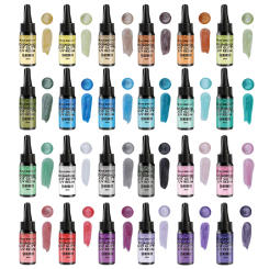 10ml Glue Chameleon Polarizing Nail Glitter High-Light Diamond Holographic Nail Art Pigments DIY UV Gel Manicure Resin Glue