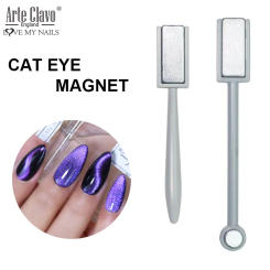 Arte Clavo Cat Eye Nail Art Tools Magnetic Stick Single Double Head Line Strip 3D Designs Painting Gel Nail Tool Magnetic Effect