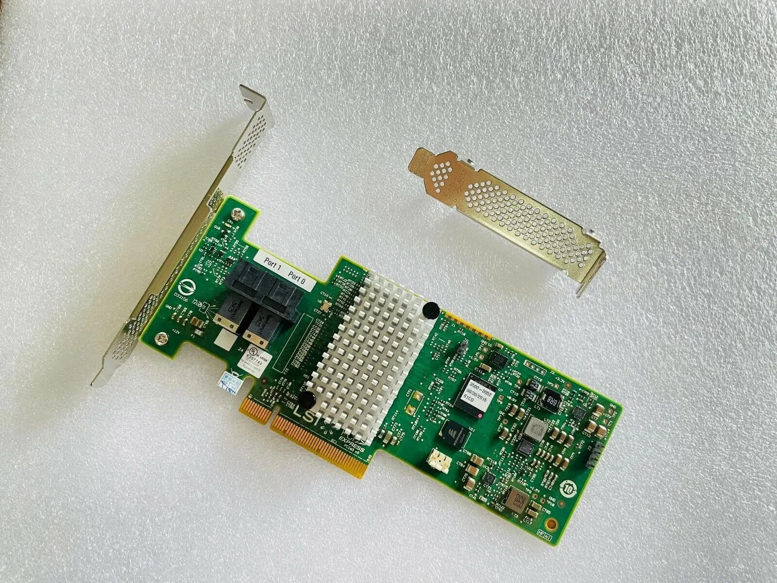 Description Picture 6 of itemLSI SAS 9340-8i SAS3008 M1215 12Gbps SAS HBA + 2*SFF8643 SATA Cable