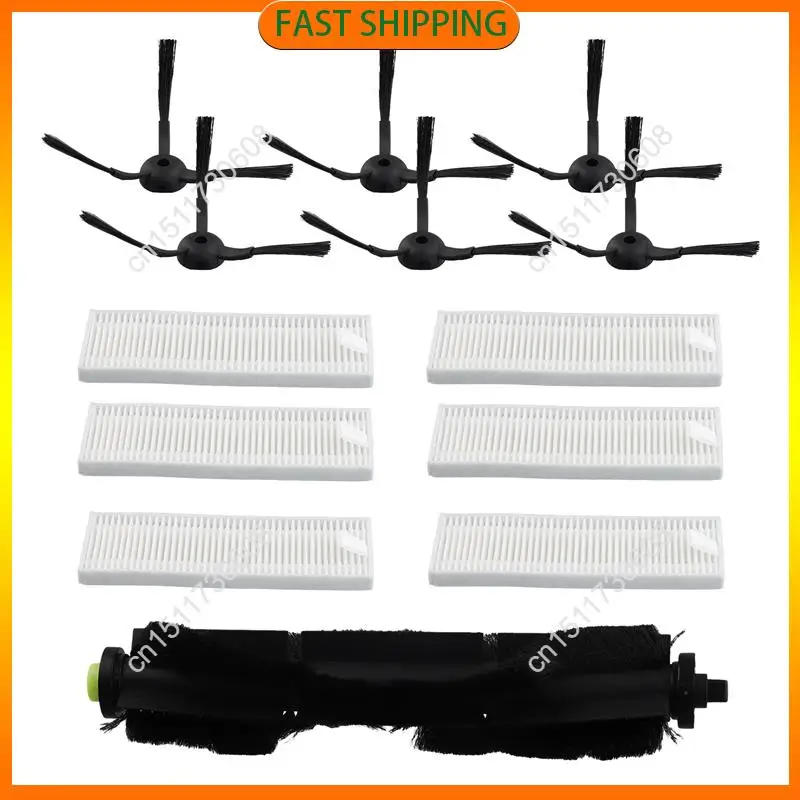 Description Picture 6 of itemBuy Now 13Pcs Roller Brush Filter Side Brush Replacement Parts For Qihoo 360 S10 X100 Max Robotic Vacuum Cleaner