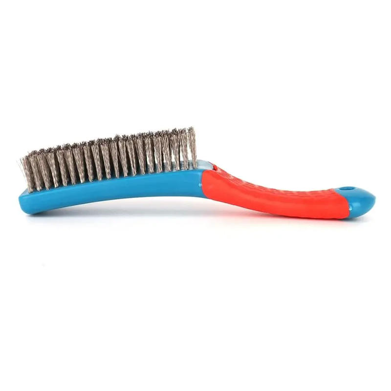 Description Picture 6 of itemStainless Steel Small Wire Brush for Rust Removal, Paint Scrubbing, Cleaning Metal Rust