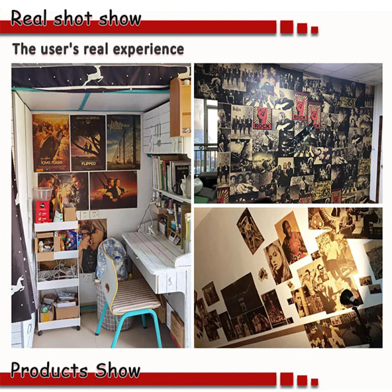 Description Picture 5 of itemEminem 8 Mile Hip Hop Rapper Singer Poster Poster Kraft Club Bar Paper Vintage Poster Wall Art Painting Bedroom Study Stickers