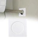 Wall Wire Hole Cover,Easy to Clean Detachable Reserved Drill Hole Plugging Hardware,Snap Panel Decor Cap for Office