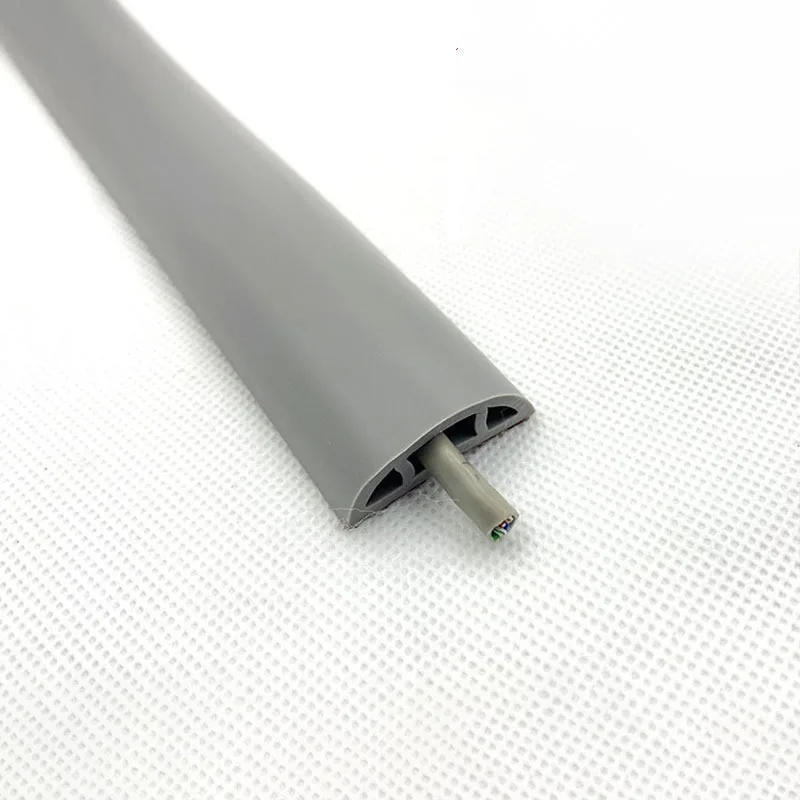 Description Picture 3 of item1PC Self-adhesive PVC Wiring Trunking, Soft Ground, Anti-stepping, Anti-compression, Beautiful Wire Trunking