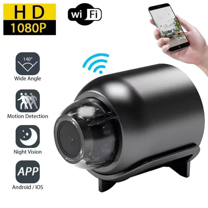 Description Picture 5 of item1080P Mini WiFi Camera with HD Night Vision, Home X5 Remote Monitoring for Kids, Pets, and Safety - Perfect Gift