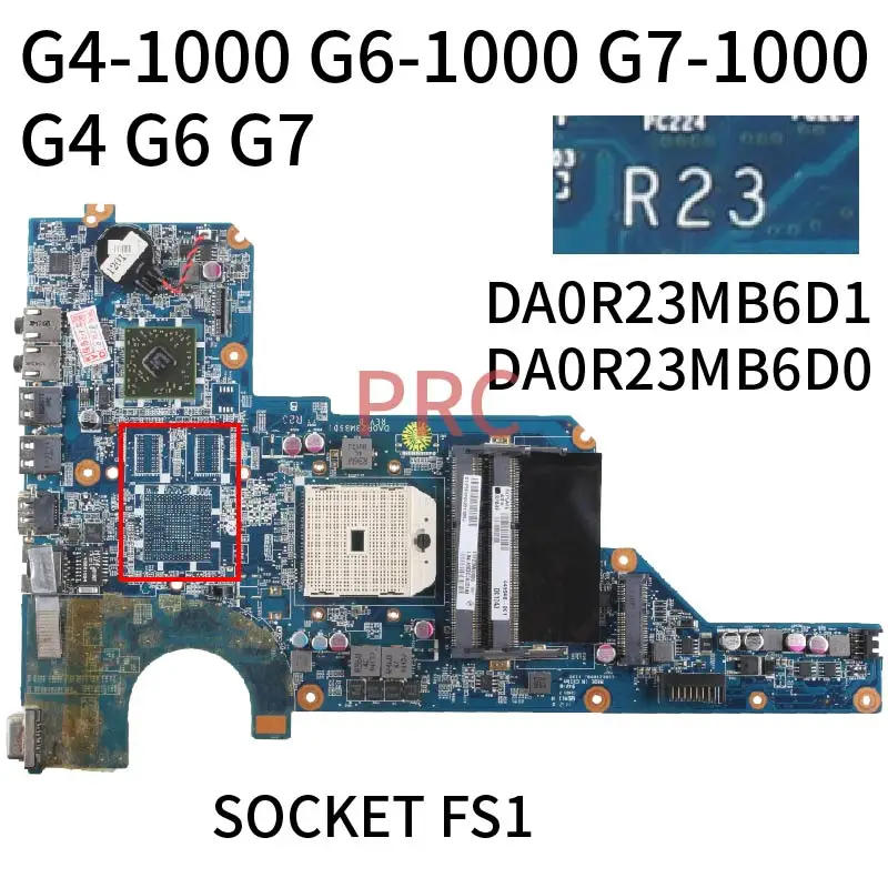 Description Picture 5 of itemFor HP G4-1000  G4-1300AX Laptop Motherboard DA0R23MB6D1/DA0R12MB6E0/DA0R13MB6E0/DAR18DMB6D0 Notebook Mainboard R23 R12 R13 R18D