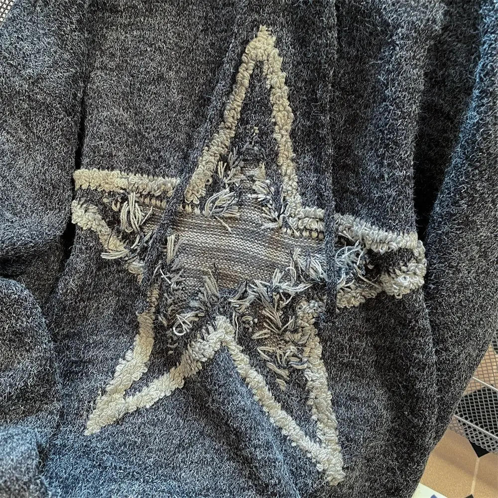 Description Picture 5 of itemWinter Large Size Hooded Sweater Couple Loose Casual High Street Personalized Long-sleeved Sweaters Pullovers Male Clothes