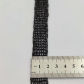 2cm Width Black