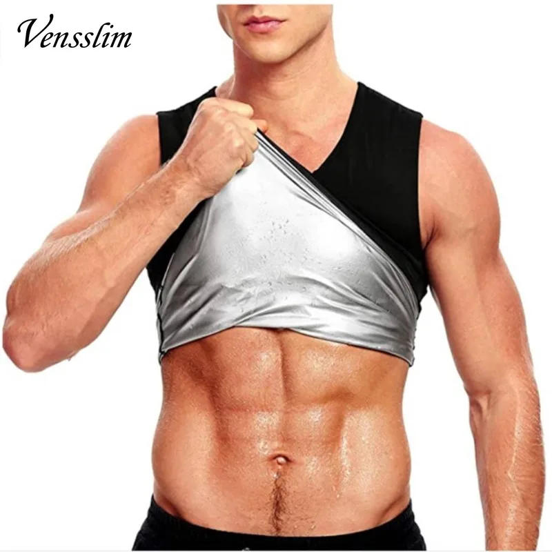 Description Picture 5 of itemVensslim Sweat Sauna Vest Mens Body Shaper Fat Burning Shirt Slimming Compression Trimmer Weight Loss Waist Trainer Tank Tops