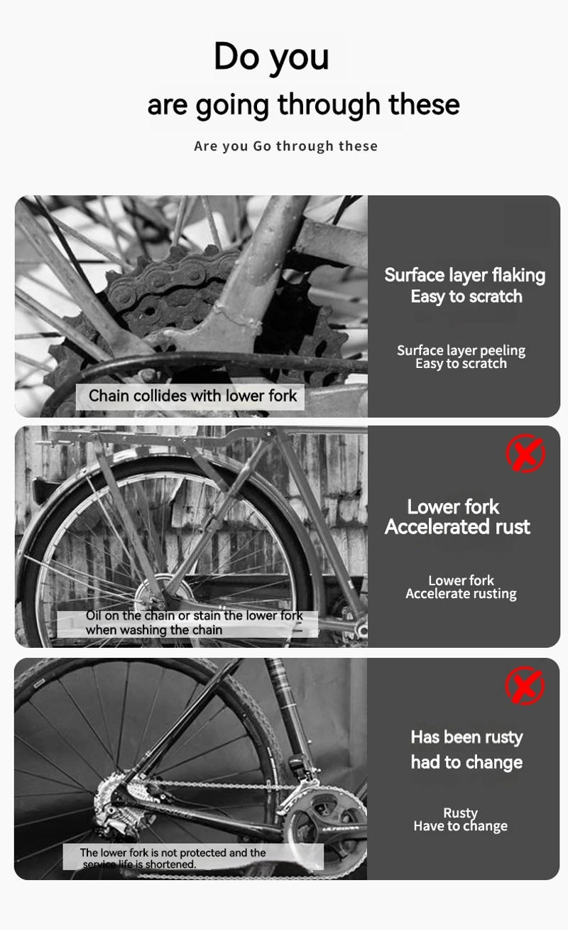 Description Picture 5 of itemENLEE Bicycle Frame Protection Sticker MTB Removable Bike Down Tube Anti-Scratch Sticker Tape Protector Cycling Accessories
