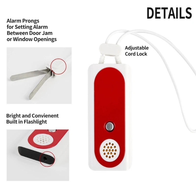 Description Picture 3 of itemSecurity Door Reminder Window Alarm Door Burglar Alert for Home Travel Door