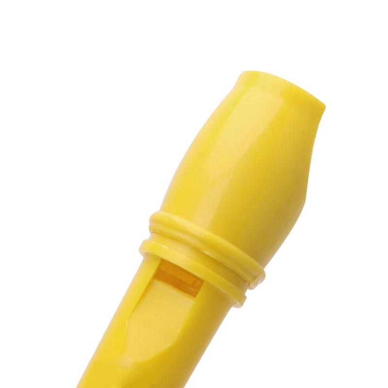 Description Picture 4 of itemPlastic Instrument Musical Soprano Recorder Long Flute 8 Holes