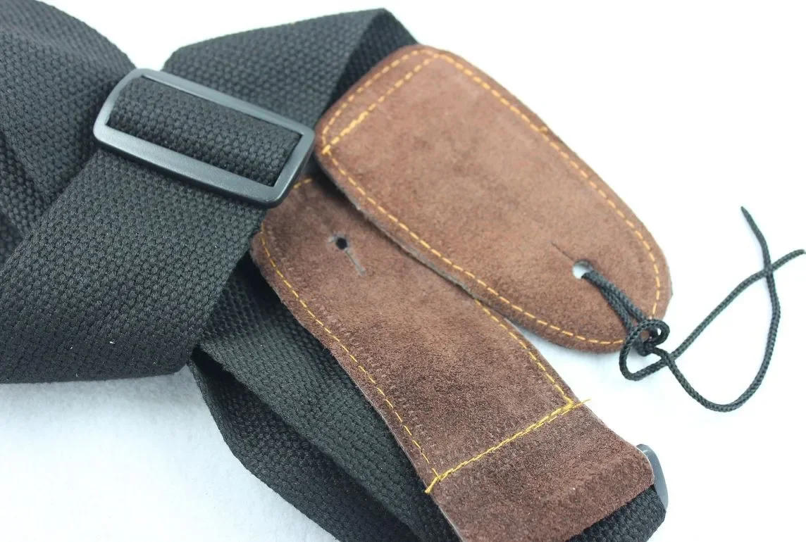 Description Picture 3 of item1PC Guitar Cowhide Head Cotton Strap Electric Guitar Folk Acoustic Guitar Universal Musical Instrument Carrying Accessories