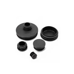 Stainless Steel Round Pipe Plastics Plug Furniture Tables Chairs Legs Feet Anti Slip And Scratch Resistant Foot Pad Jacket