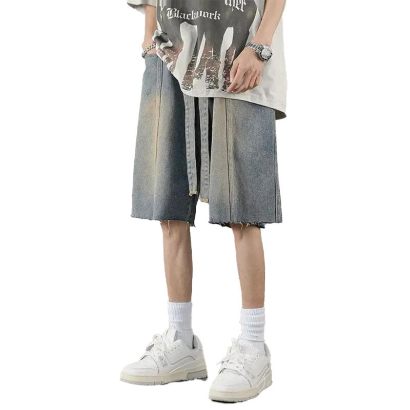 Description Picture 4 of itemAffordable Brand New Jeans Men Jeans Casual Fashion Jeans Korean Loose Polyester Slight Stretch Straight Versatile