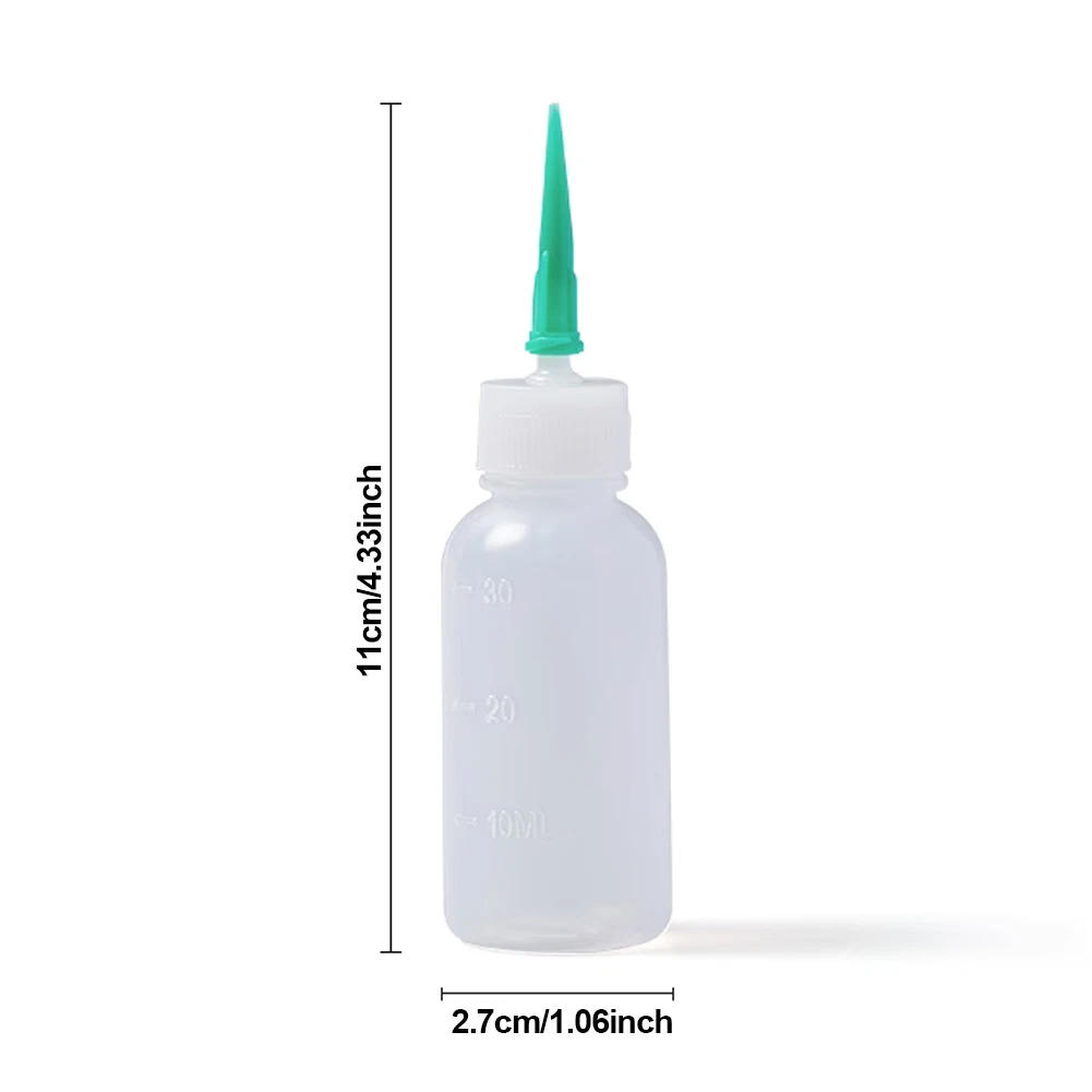 Description Picture 3 of item50ml Pottery Mud Painting Bottle Squeeze Mud Bottle Multi-needle DIY Texture Ceramic Coloring Glaze Painted Clay Sculpture Tool