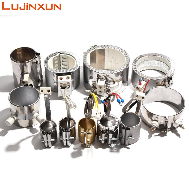 Description Picture 2 of itemLUJINXUN Custom-made silicone heating plate Stainless Steel Band Heater Spring Coil Ring Heating Element