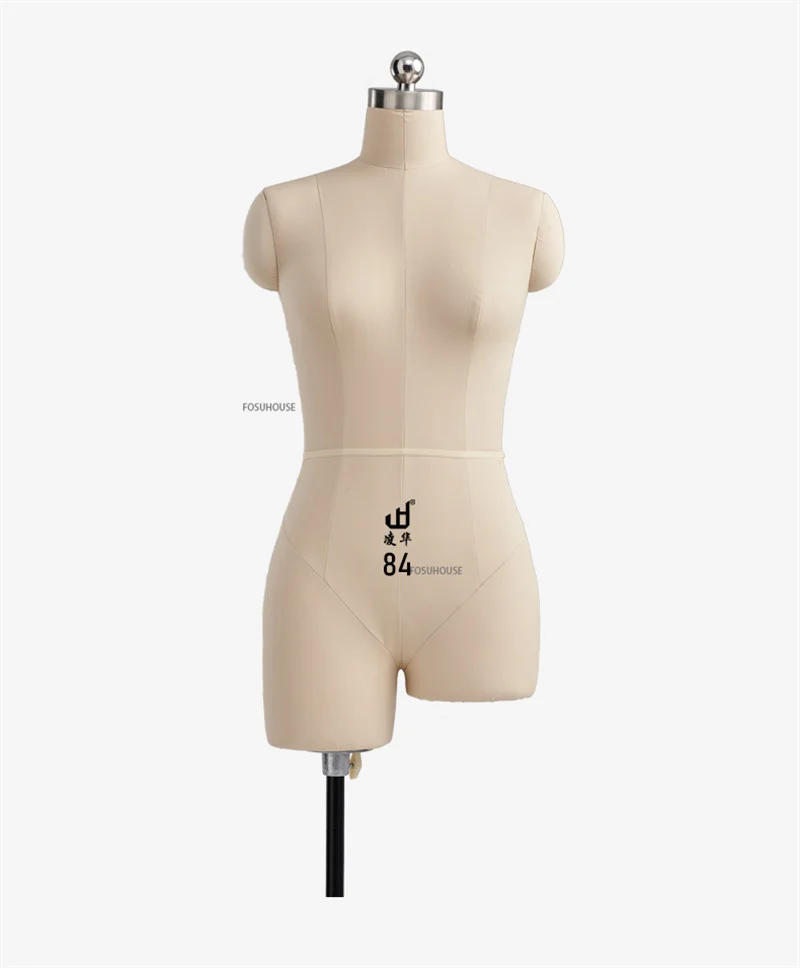 Description Picture 6 of itemFemale Mannequin for Clothes Design Professional Auxiliary Sewing Model Tailor's Mannequin Bust Dress Form Metal Base Stand Z