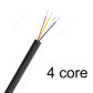 28AWG 4 Core-Black