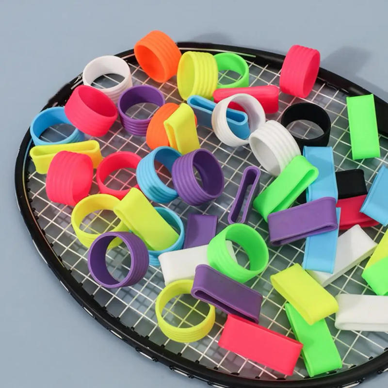 Description Picture 6 of item2Pcs Pickleball Paddle Grip Band Badminton Table Tennis Racket Paddle Handle Ring Anti-slip Silicone Racket Grip Band