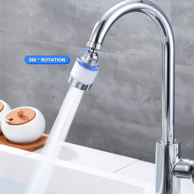 Description Picture 6 of item360 Degree Rotating Faucet Filters Bubbler Mount Water Saving Faucet Water Clean Filter Purifier for Household Kitchen Bathroom