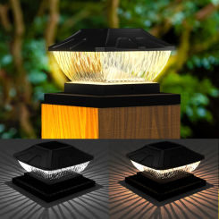 Solar Street Lamp Outdoor Waterproof Solar Powered Lighting UP and Down Home Garden Yard Decoration Outside Sunlights