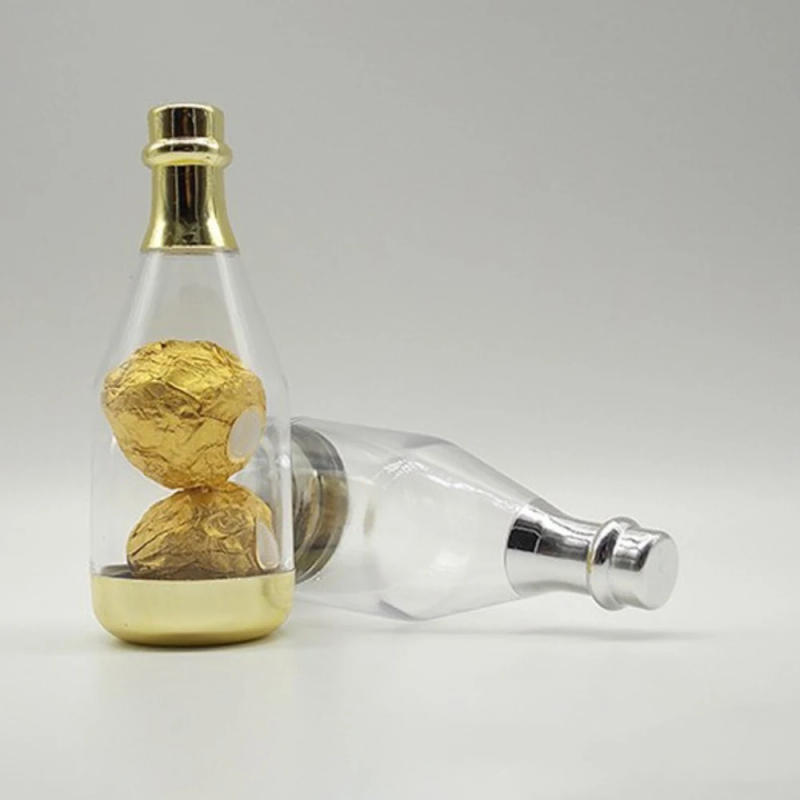 Description Picture 5 of itemChampagne Bottle Plastic Candy Box Chocolate Box Baby Shower Wedding Valentines Day Easter Party Decor Favor Gift Packaging Box