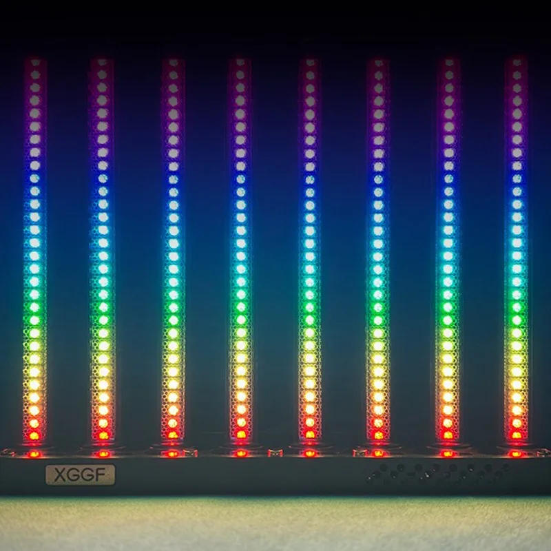 Description Picture 6 of itemLED Glow Tube Ornament Atmosphere Light Adjustment Voice Controlled Music Desktop Decoration Room Rhythm Light Sculptures