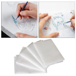 5 Sheets White Carbon Transfer Paper 20x20 Inch Tracing Paper Carbon Graphite