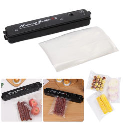 Vacuum Food Sealer with 10 Vac Bags Vacuum Sealer Machine Automatic Air Sealer Food Vacuum Sealer for Dry/Moist Food