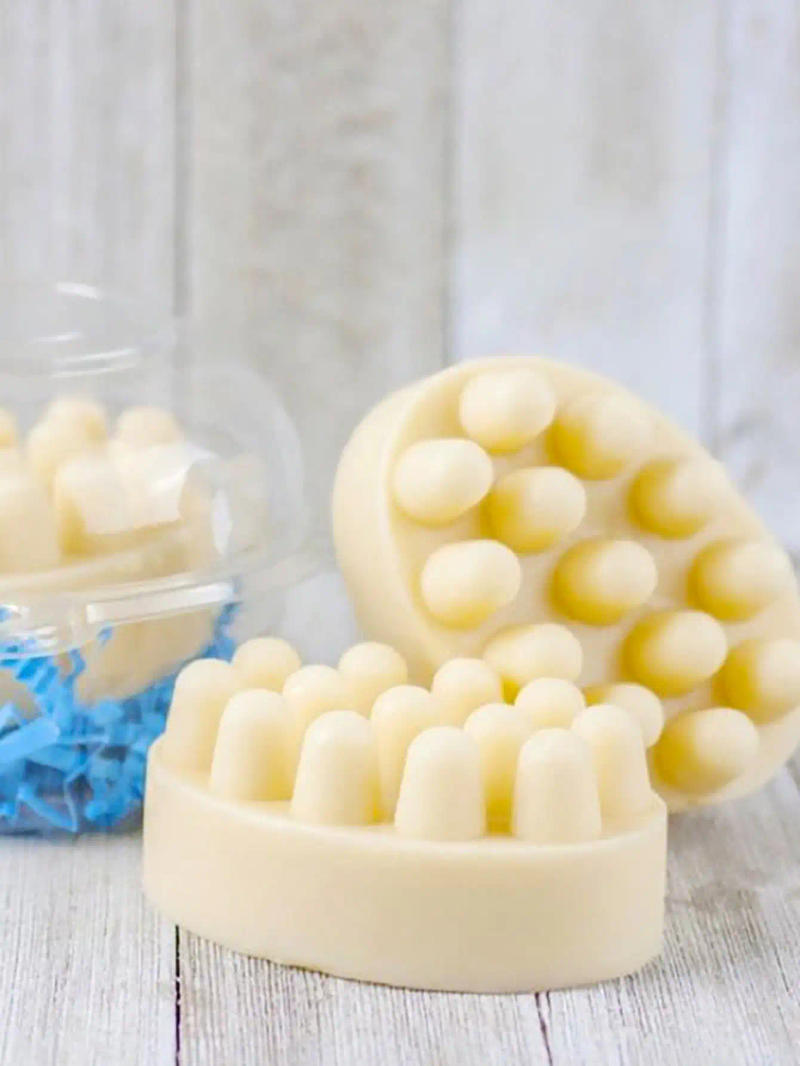 Description Picture 5 of item1pc-3D Handmade Silicone Soap Mold Massage Therapy Bar Making Mould Tools